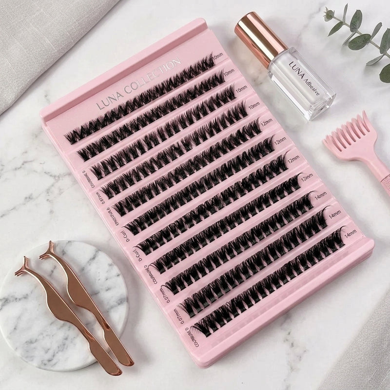 Kit Faux Cils Soie - Collection Luna